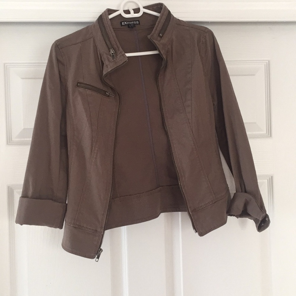 Olive green jacket